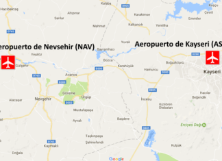 Aeropuertos en Capadocia